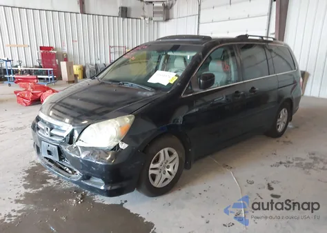 2007 Honda Odyssey Ex-L из США, поврежденный, VIN 5FNRL38707B130261